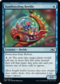 Bamboozling Beeble, Unfinity