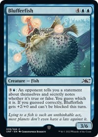 Blufferfish, Unfinity