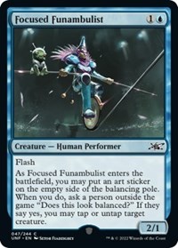 Focused Funambulist, Unfinity