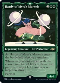 Hardy of Myra's Marvels (Showcase), Unfinity