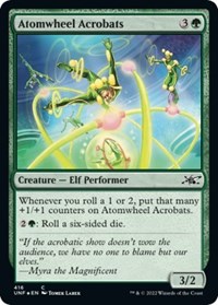 Atomwheel Acrobats (Galaxy Foil), Unfinity