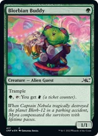 Blorbian Buddy (Galaxy Foil), Unfinity