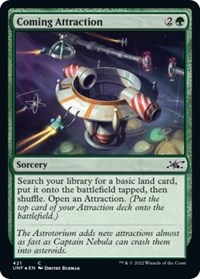 Coming Attraction (Galaxy Foil), Unfinity