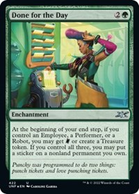 Done for the Day (Galaxy Foil), Unfinity