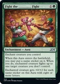 Fight the _______ Fight (Galaxy Foil), Unfinity