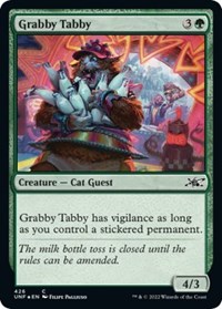 Grabby Tabby (Galaxy Foil), Unfinity