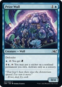 Prize Wall, Unfinity