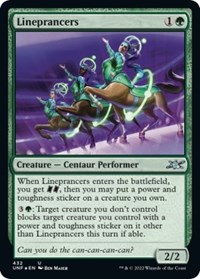 Lineprancers (Galaxy Foil), Unfinity