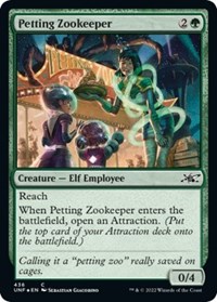 Petting Zookeeper (Galaxy Foil), Unfinity