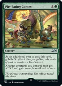Pie-Eating Contest (Galaxy Foil), Unfinity