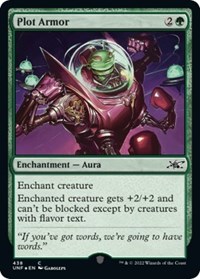 Plot Armor (Galaxy Foil), Unfinity