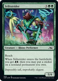 Stiltstrider (Galaxy Foil), Unfinity