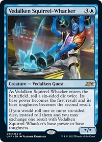 Vedalken Squirrel-Whacker, Unfinity