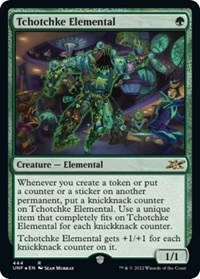 Tchotchke Elemental (Galaxy Foil), Unfinity