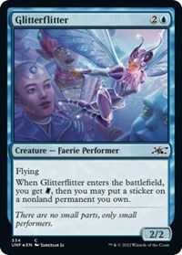 Glitterflitter (Galaxy Foil), Unfinity