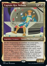 Captain Rex Nebula (Showcase) (Galaxy Foil), Unfinity