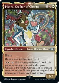 Pietra, Crafter of Clowns (Showcase), Unfinity