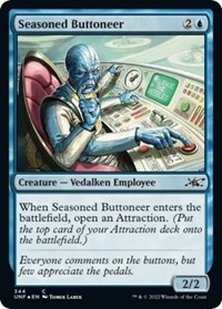Seasoned Buttoneer (Galaxy Foil), Unfinity