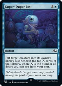 Super-Duper Lost (Galaxy Foil), Unfinity