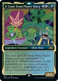 It Came from Planet Glurg (Showcase) (Galaxy Foil), Unfinity