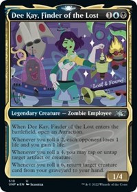 Dee Kay, Finder of the Lost (Showcase) (Galaxy Foil), Unfinity