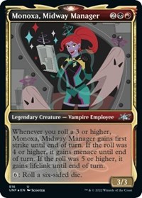 Monoxa, Midway Manager (Showcase) (Galaxy Foil), Unfinity