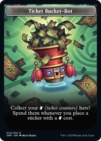Ticket Bucket-Bot Token, Unfinity