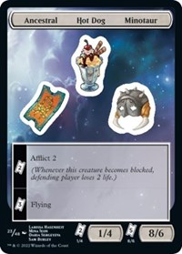 Ancestral Hot Dog Minotaur, Unfinity