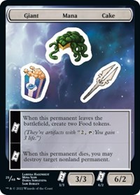 Giant Mana Cake, Unfinity
