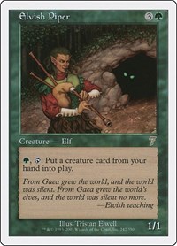 Elvish Piper, 7th Edition