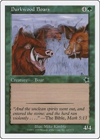 Durkwood Boars, Starter 1999