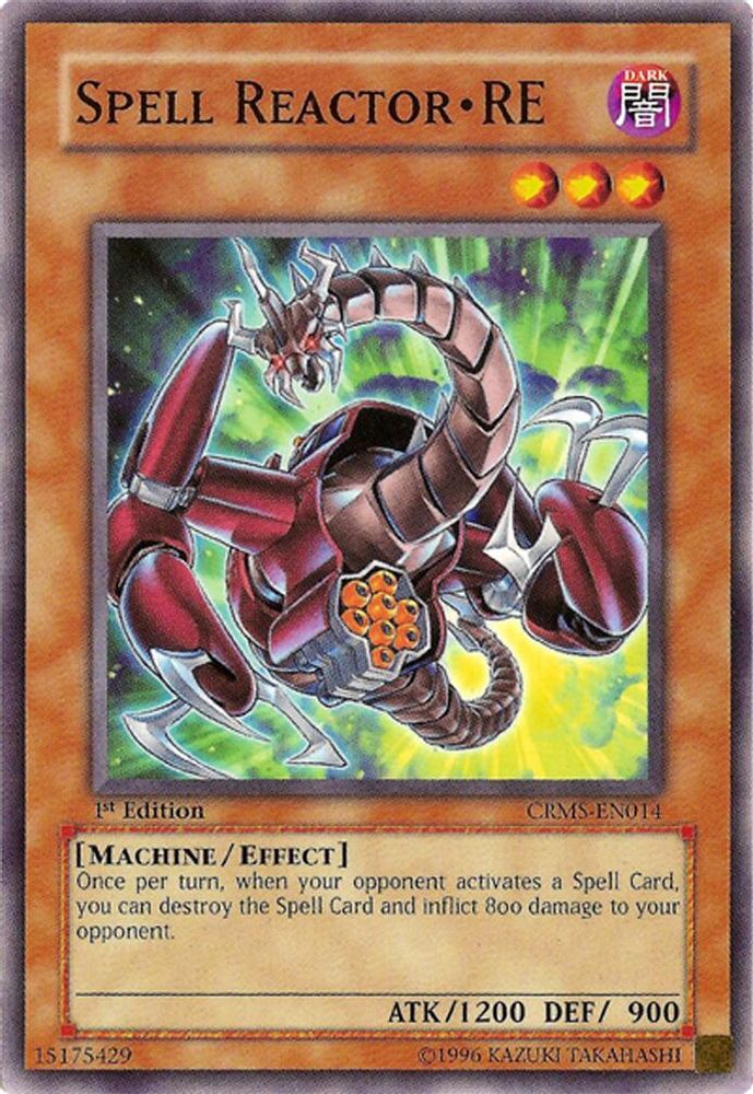 Spell Reactor - RE, 1st-edition, front