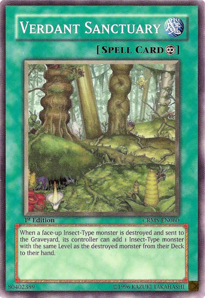 Verdant Sanctuary, 1st-edition, front