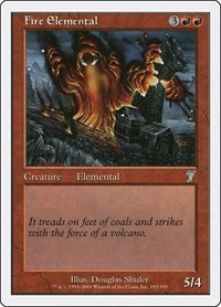 Fire Elemental, 7th Edition