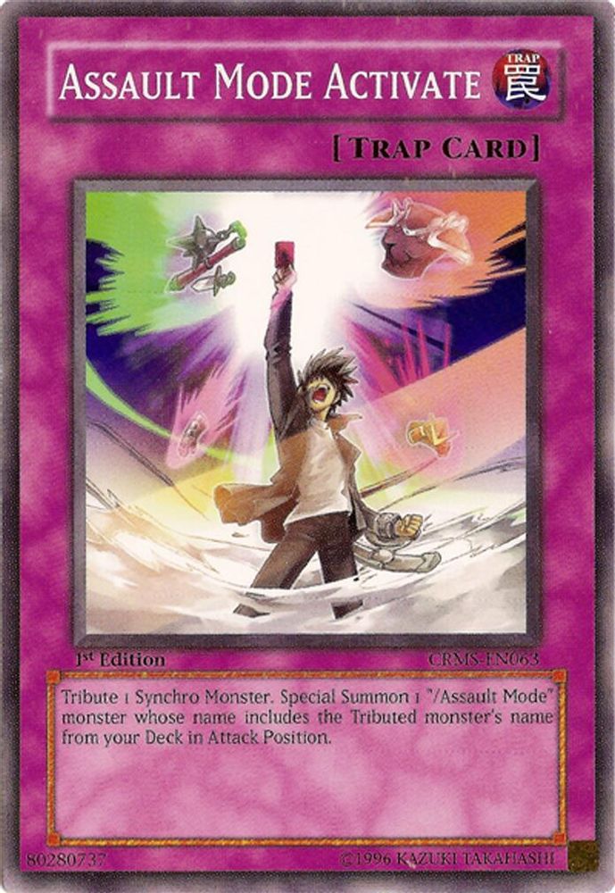 Assault Mode Activate, 1st-edition, front