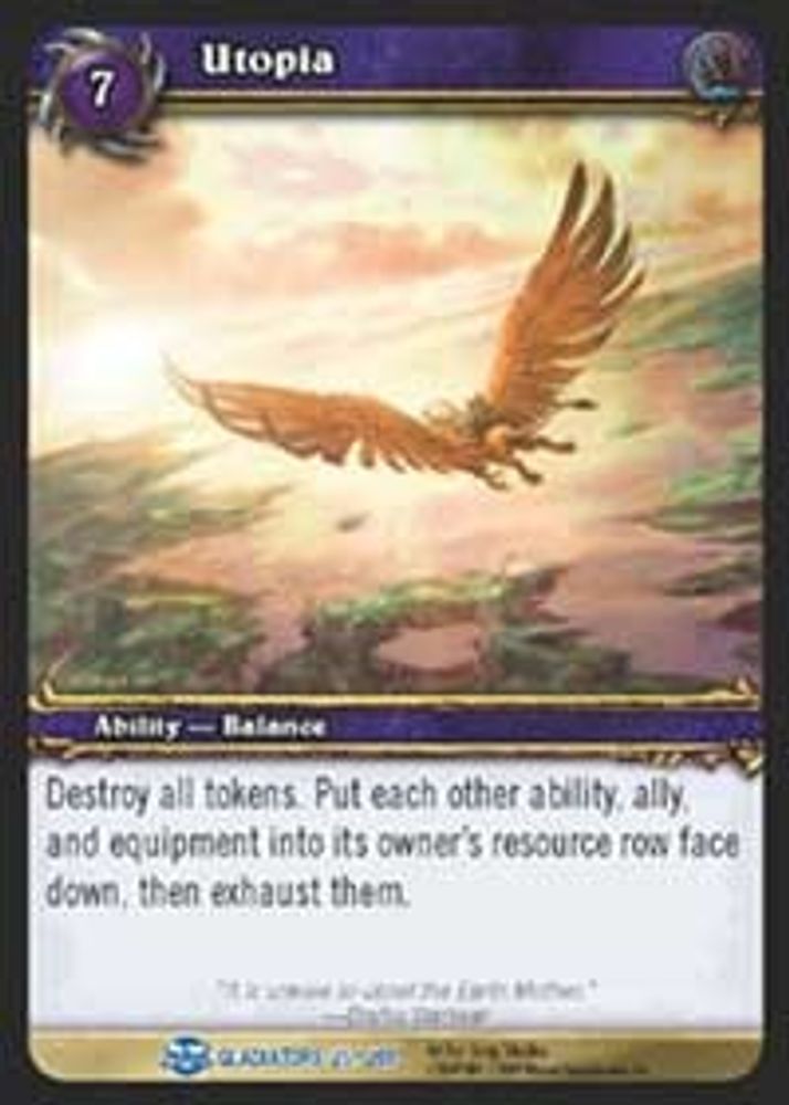 Utopia, Standard, front