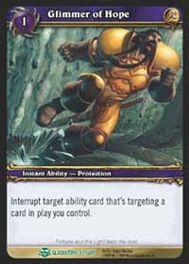 Glimmer of Hope, Standard, front