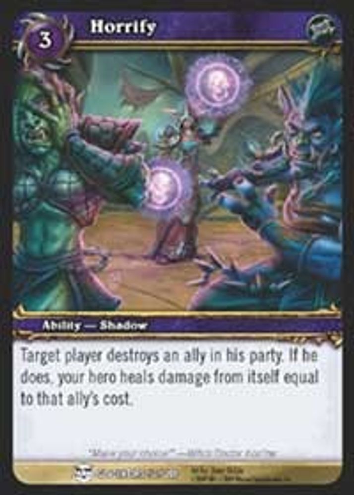 Horrify, Standard, front