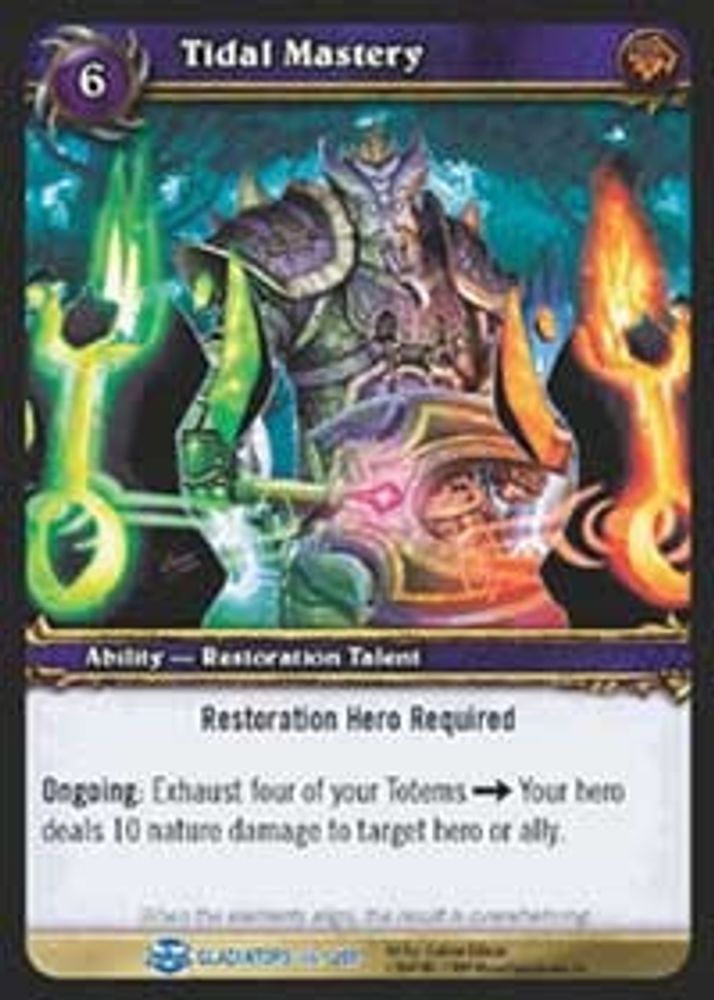 Tidal Mastery, Standard, front