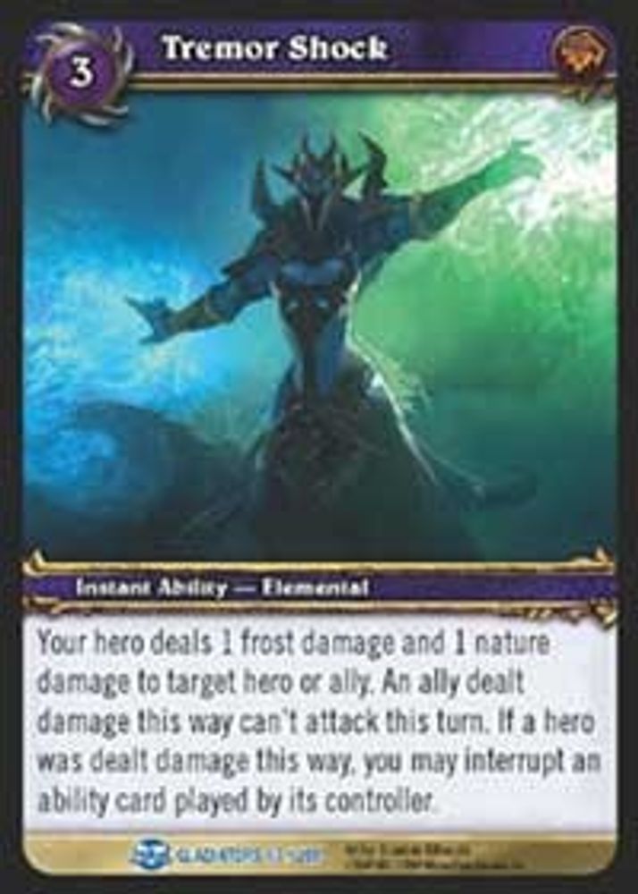 Tremor Shock, Standard, front