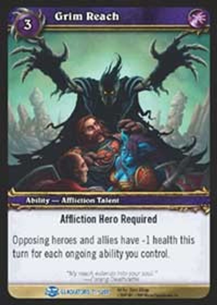 Grim Reach, Standard, front