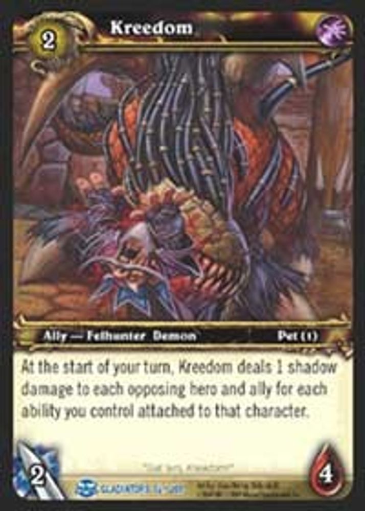 Kreedom, Standard, front