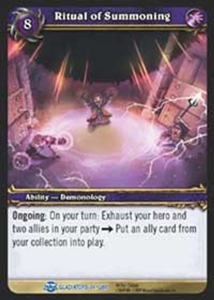 Ritual of Summoning, Standard, front