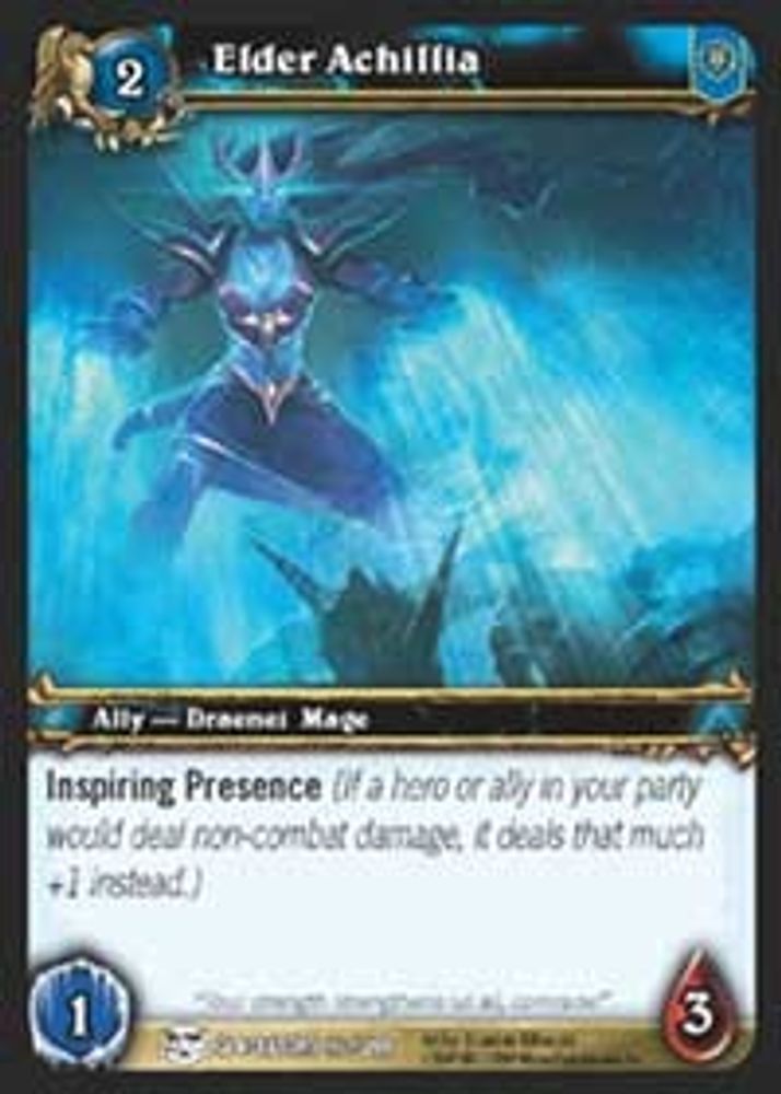 Elder Achillia, Standard, front