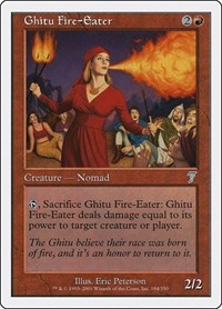 Ghitu Fire-Eater, 7th Edition