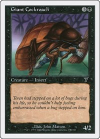 Giant Cockroach, 7th Edition