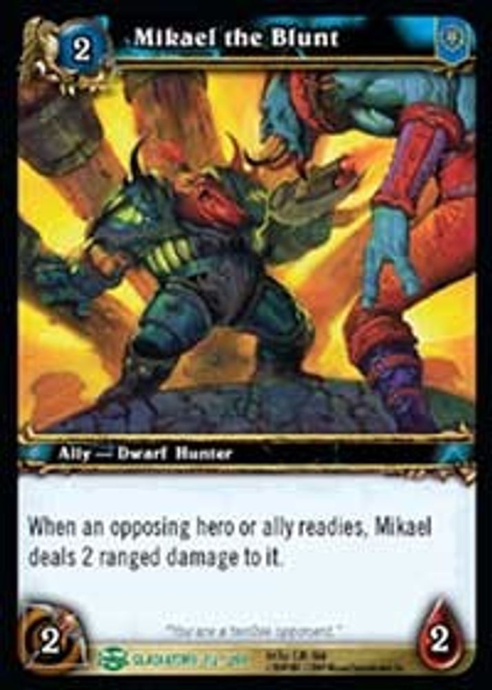 Mikael the Blunt, Standard, front