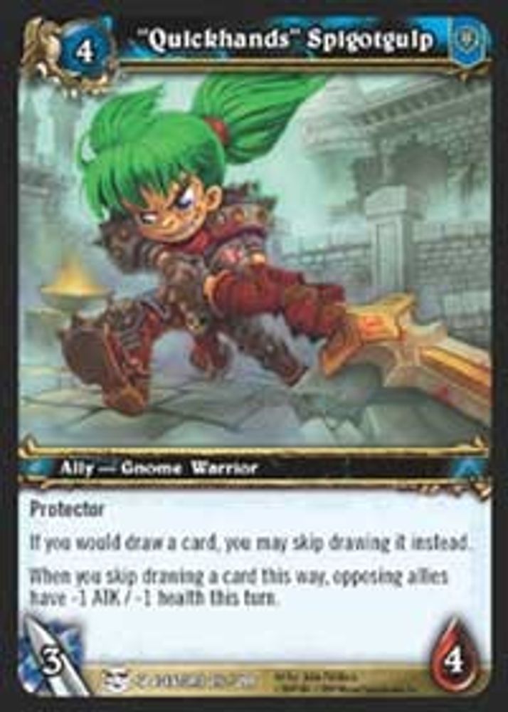 "Quickhands" Spigotgulp, Standard, front