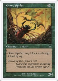 Giant Spider, 7th Edition