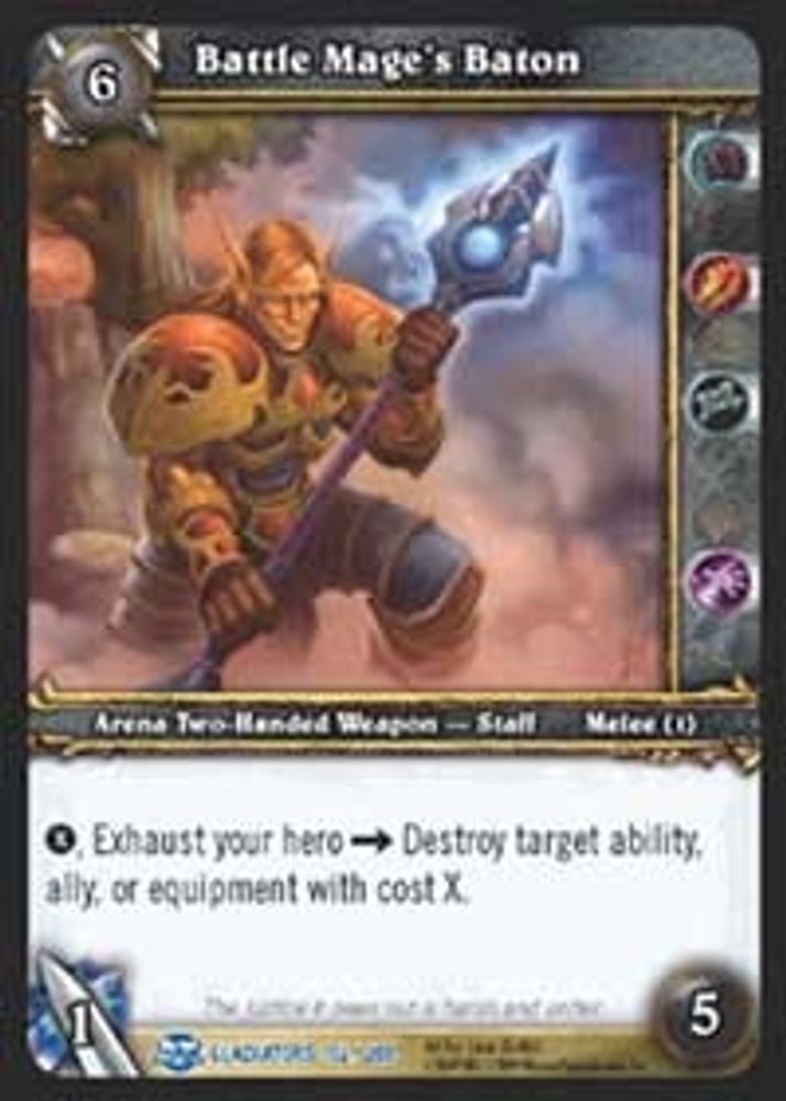Battle Mage's Baton, Standard, front
